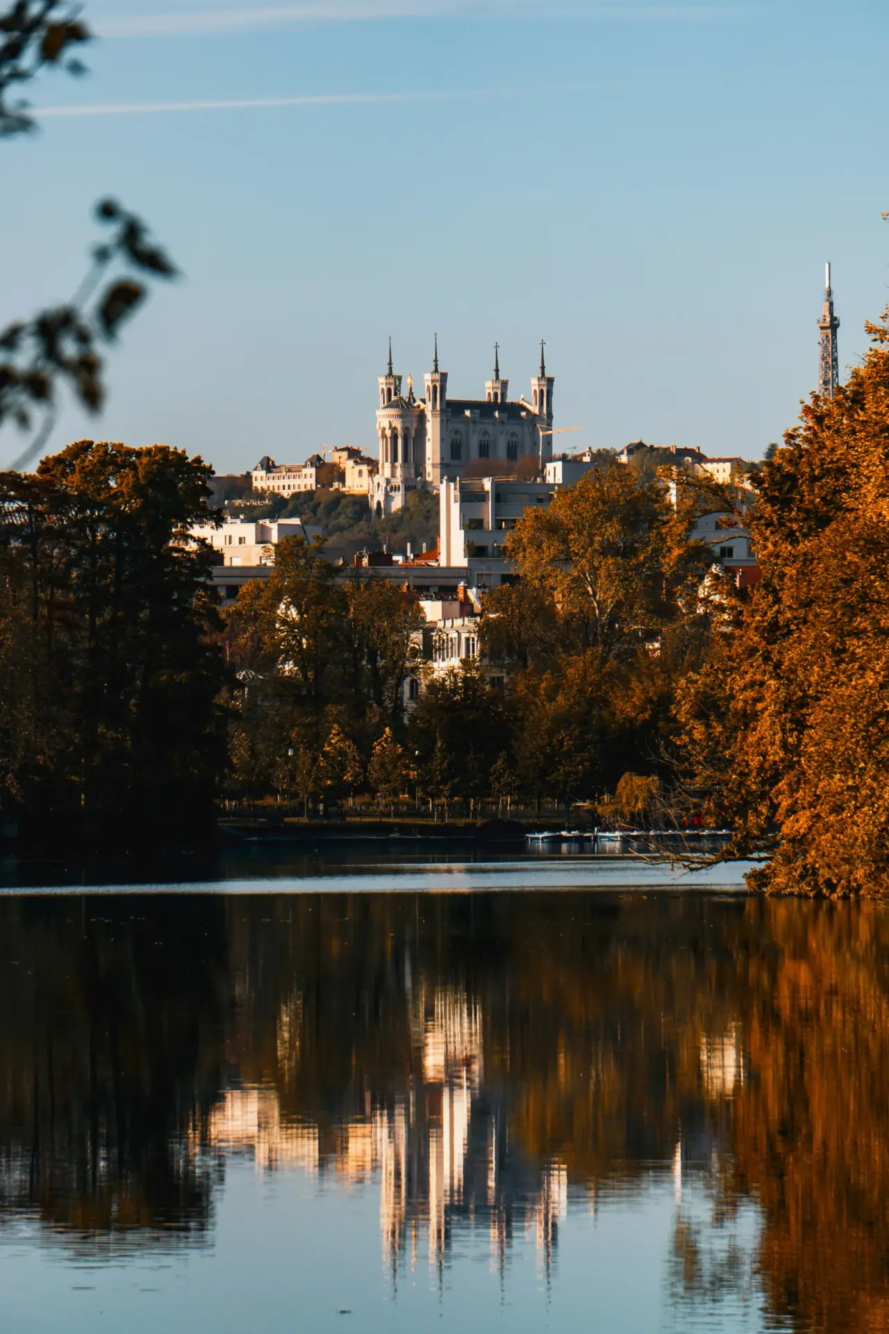 Reflet Basilique Notre-Dame de Fourvière